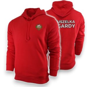 Bluzy czerwone z kapturem Bluzy czerwone z kapturem