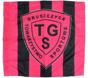 Chorągiewki stadionowe z logo Chorągiewki stadionowe z logo