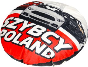 Poduszki okrągłe z logo